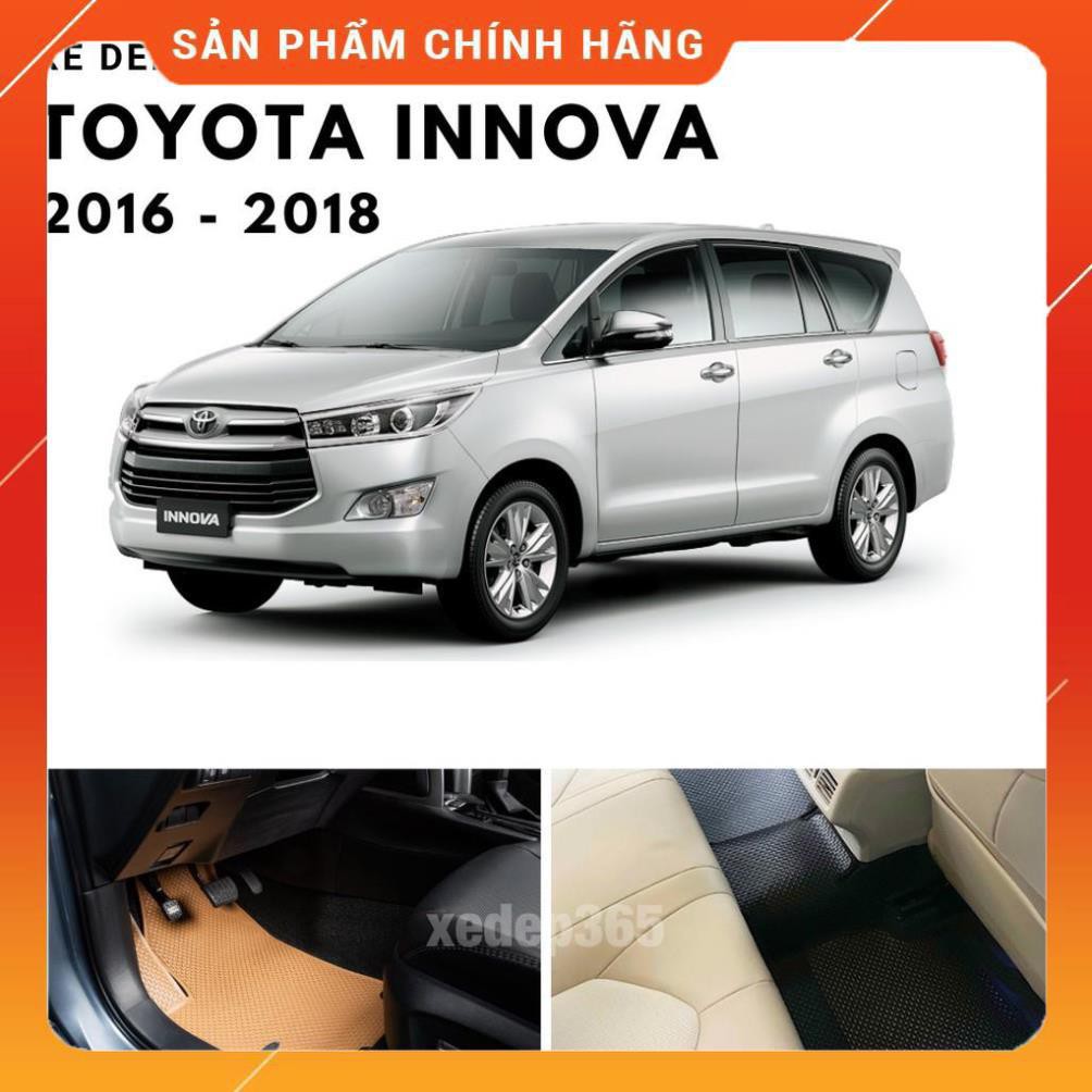 Thảm lót sàn cao su Kata (Backliners) cho xe Toyota Innova 2016, 2017, 2018