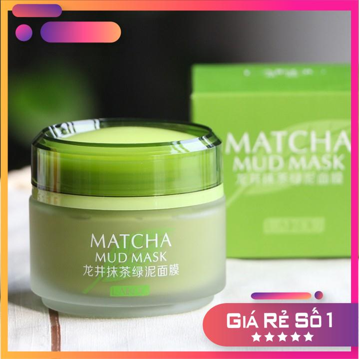 Hủ  Mặt nạ trà xanh Matcha Laikou 85g