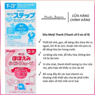 Sữa MEIJI Thanh 648g Nội Địa Nhật Bản, Sữa MEIJI Thanh