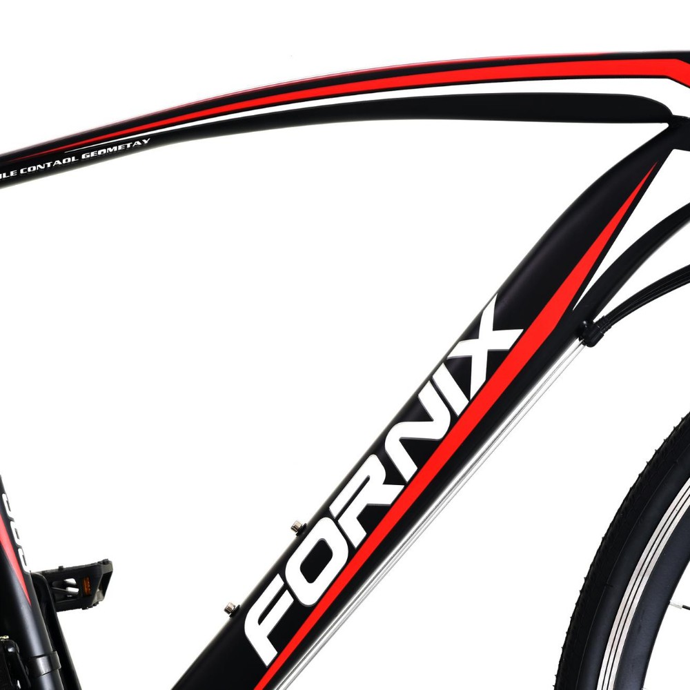 Xe đạp đường trường FORNIX FR303 Vòng Bánh 29in trọng lượng 15kg khung sườn Hợp Kim Thép Cao Cấp màu Trắng Đỏ Đen