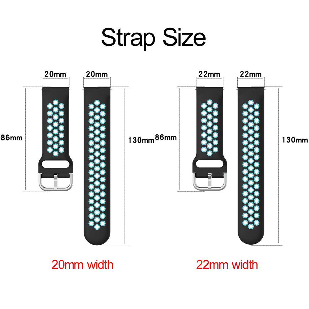 MYRONGVN Dây Đeo Silicone Mềm Thay Thế Cho Đồng Hồ Thông Minh Samsung Galaxy Watch 3 41mm 45mm