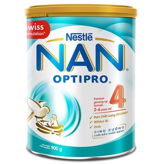 Sữa bột Nan Optipro 4 900g (mẫu mới) date thang 12/.2021