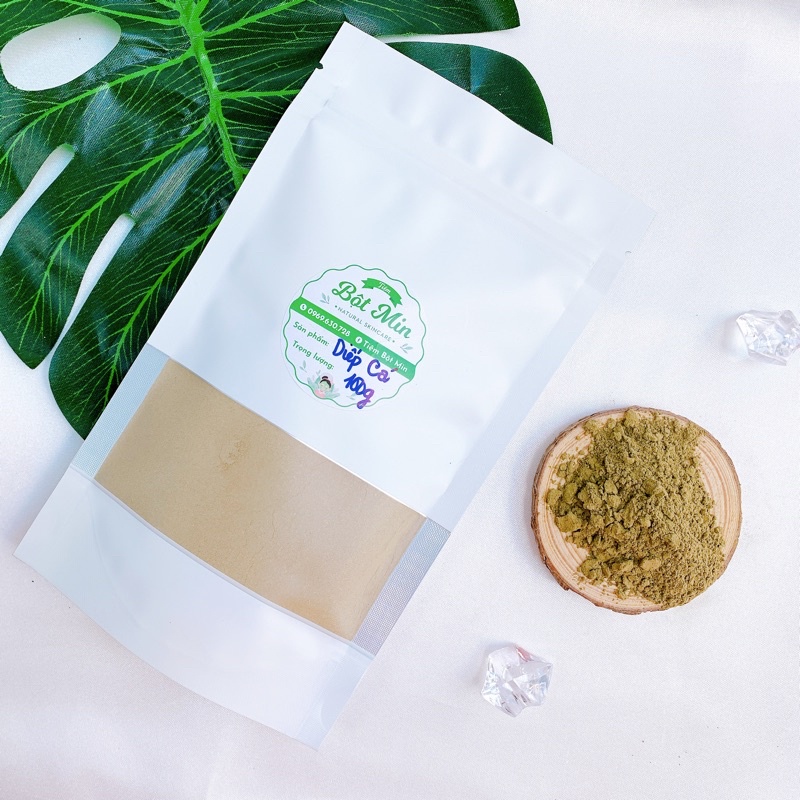 100gram Bột Diếp Cá sấy lạnh Handmade ⚡️ FREESHIP ⚡️ giảm mụn hiệu quả