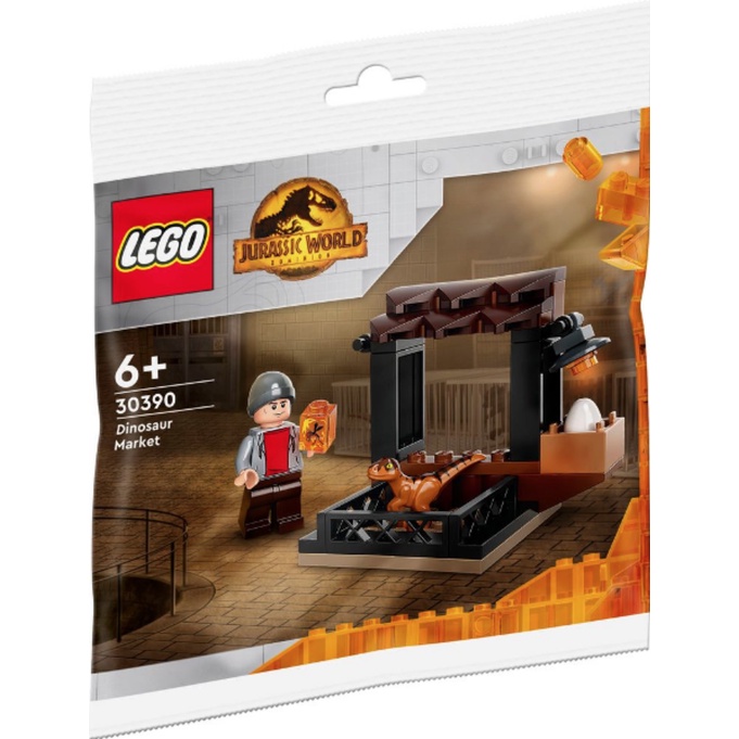 Lego HaHa - Lego Jurassic World - Polybag - Chú khủng long con - 30390