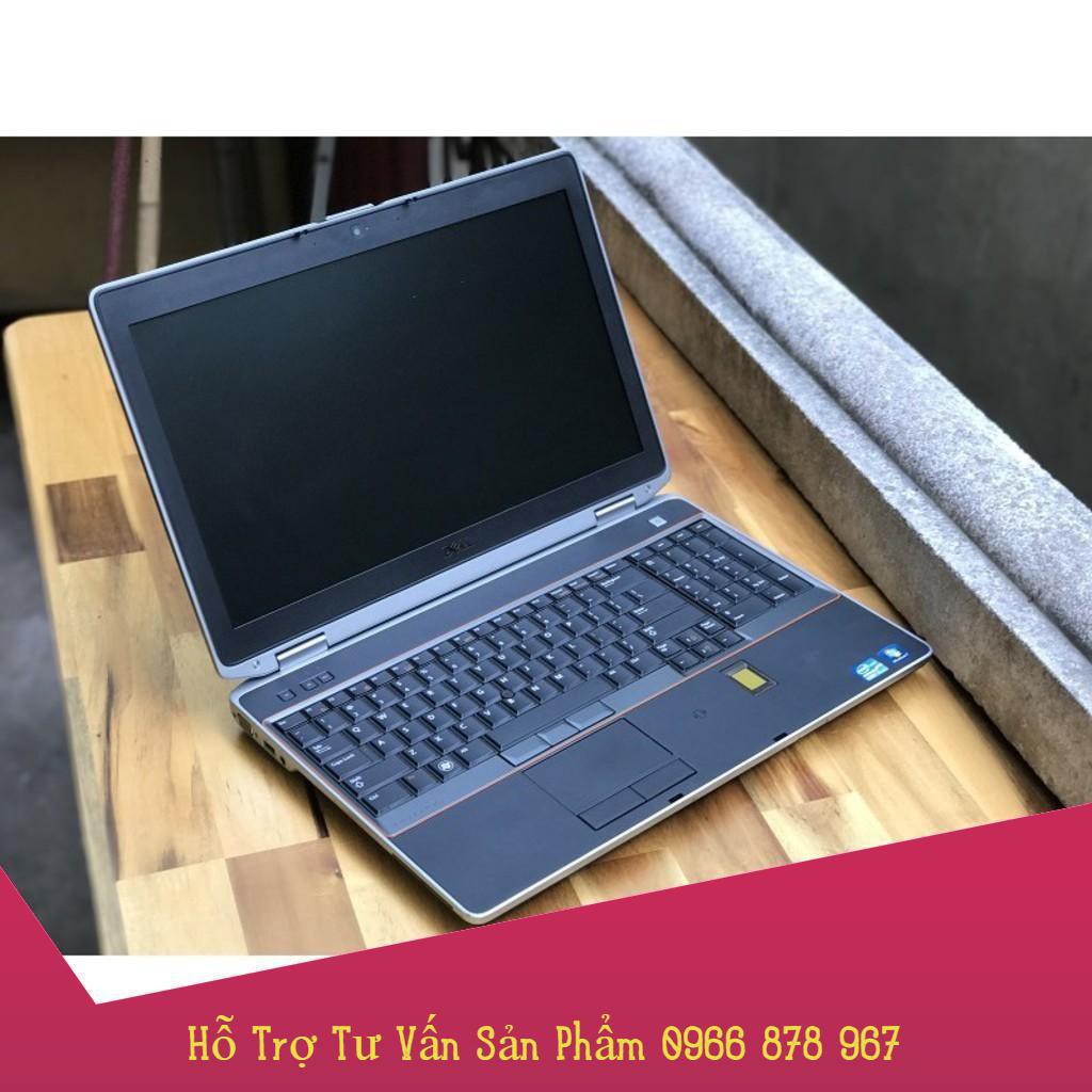   Laptop Cũ DELL LATITUDE E6520 : Core I5 25200M, Ram 4GB, Ổ Cứng 250GB, Màn Hình 15.6HD  