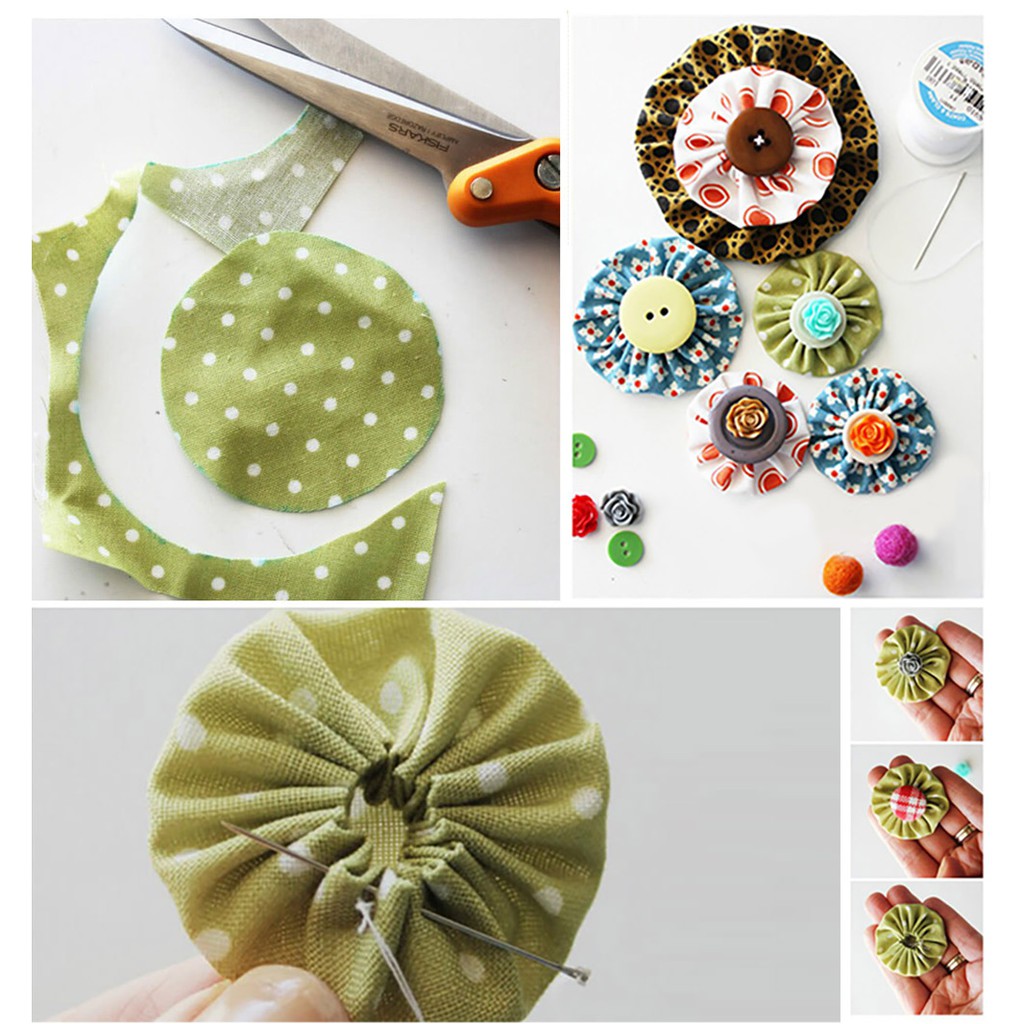 Set 5-8 Tấm Vải cotton 20x25cm In Họa Tiết Làm Đồ Thủ Công Đa Ứng Dụng