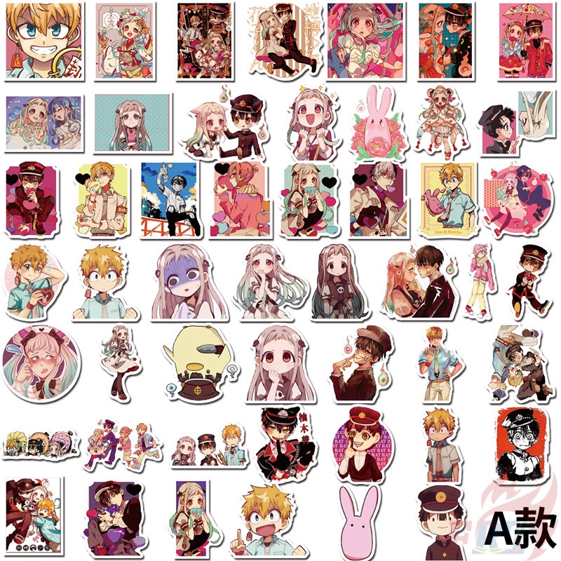 100Pcs/Set ❉ Toilet-bound Hanako-kun - Anime Stickers ❉ DIY Fashion Waterproof Doodle Decals Stickers
