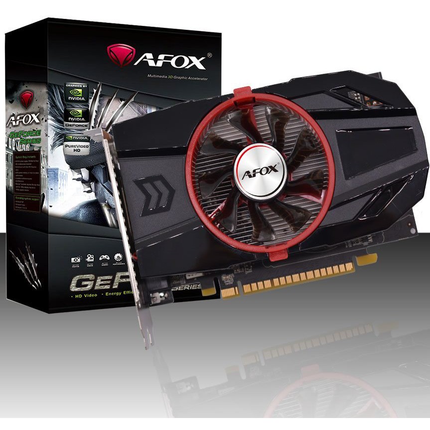 VGA AFOX GTX-750TI (4GB / 128bit / DDR5 ) (VGA AFOX GTX-750TI MQ)