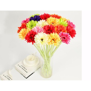 Combo 3 cành hoa cúc lụa đẹp đường kính 10cm