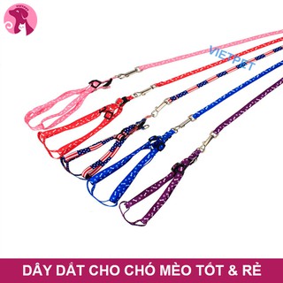 DÂY DẮT ĐAI NGỰA CHO CHÓ, MÈO