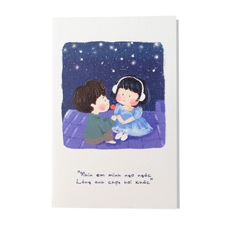Thiệp lời bài hát - Kiss Concept