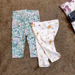 Set 2 quần legging cotton Hm xuất xịn cho bé gái