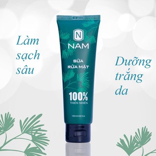 Sữa rửa mặt trắng da cho nam dành chuyên dùng cho da mụn Thiên Nhiên Việt 120ml