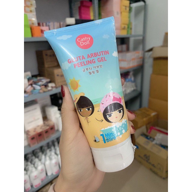 GEL TẨY TẾ BÀO CHẾT - NHẢ NẮNG CATHY DOLL GLUTA ARBUTIN PEELING GEL CHÍNH HÃNG - 6851