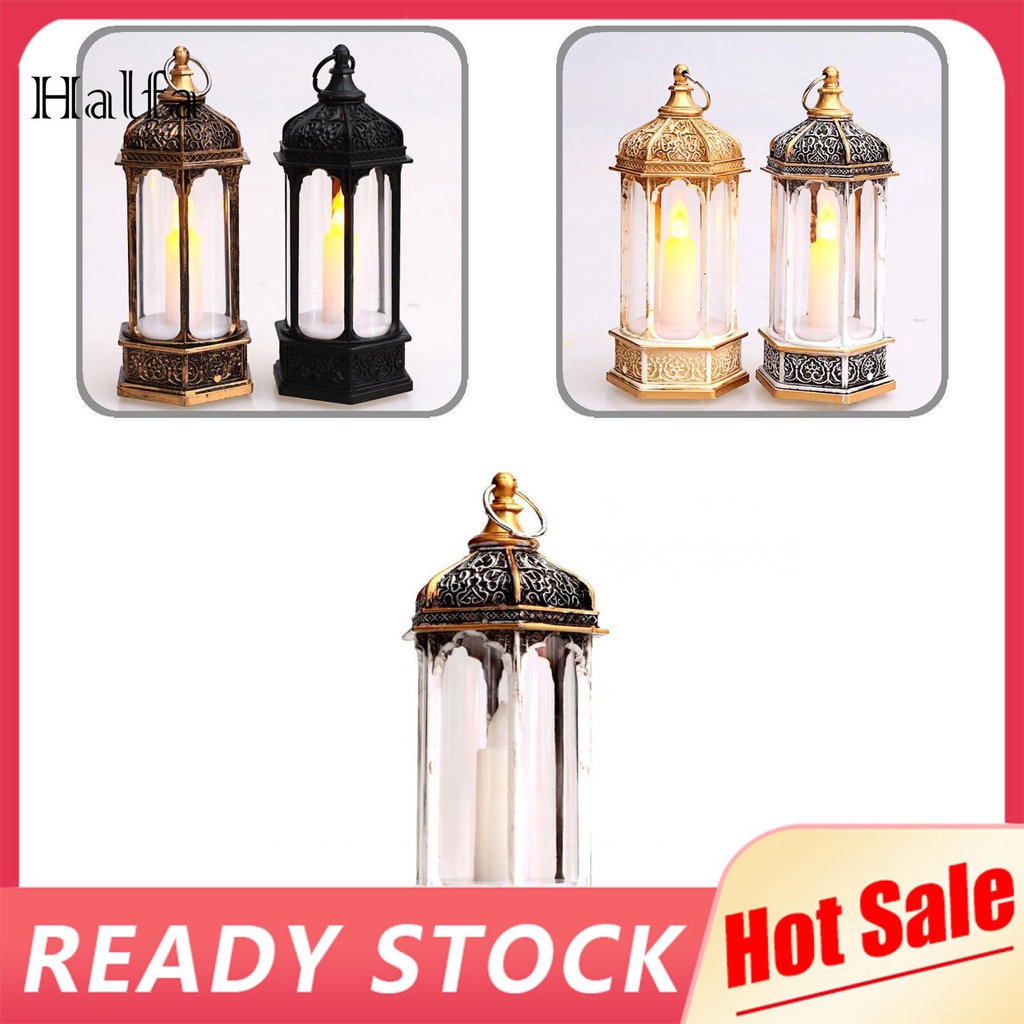 Lồng đèn LED hình nến phong cách cổ điển dùng để trang trí sân vườn