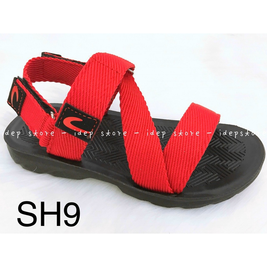 Giày sandal nam nữ quai chữ Z vải dù đế da PU siêu bền đi học đi mưa SH9 Maipy GL034