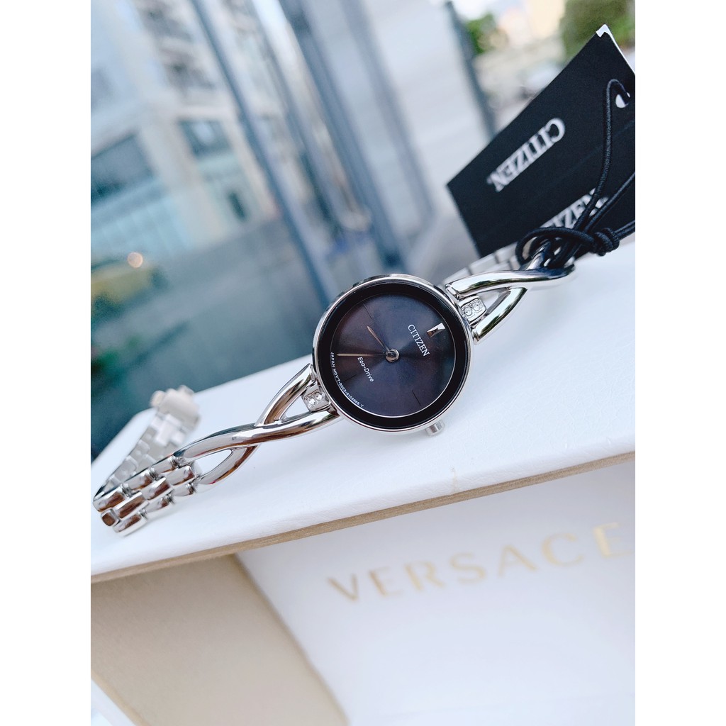 Đồng hồ nữ chính hãng Citizen  - Máy quartz pin  - Kính khoáng cứng