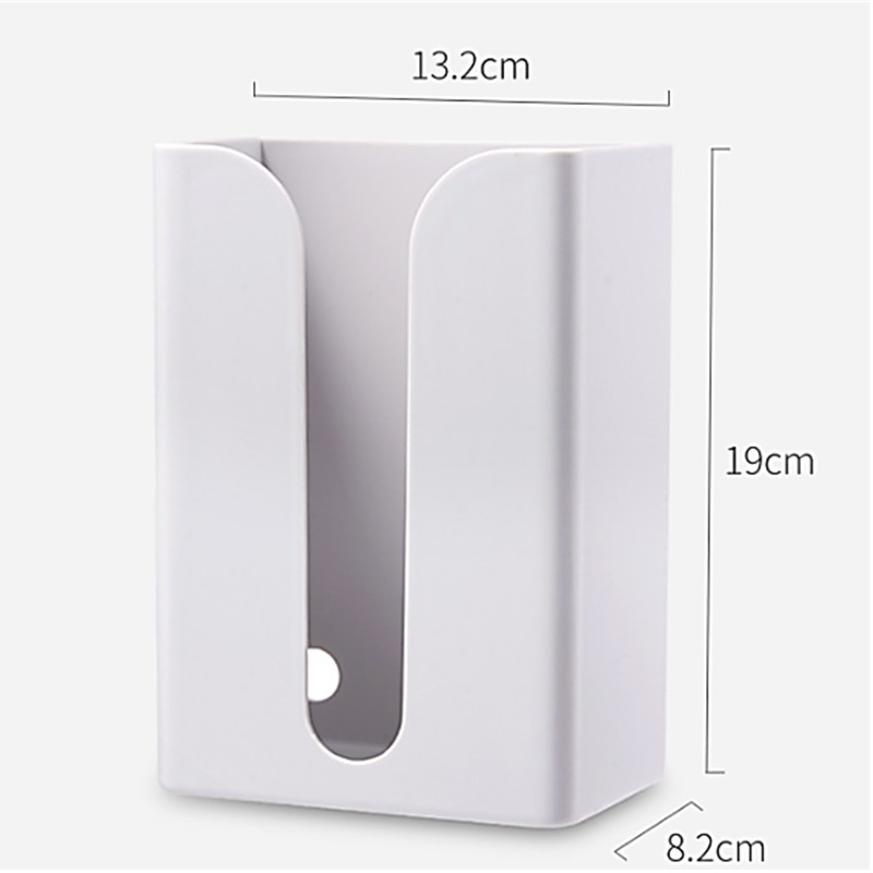 Hộp Đựng Khăn Giấy Da Tường Hình Chữ Nhật 88310