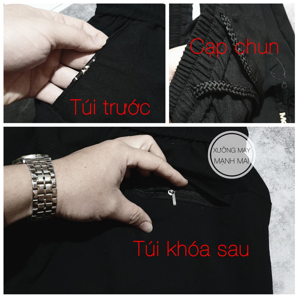 Quần ngố nam 3 túi chất vải đũi xước phong cách Hàn Quốc_QN006 | BigBuy360 - bigbuy360.vn