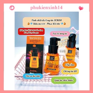 Tinh dầu dưỡng tóc uốn, dưỡng tóc khô xơ, tóc nhuộm Jckoo giúp giữ nếp, tạo nếp, phục hồi hư tổn