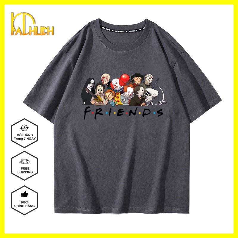 ÁO THUN NAM NỮ UNISEX TAY LỠ FORM RỘNG IN FRIENDS
