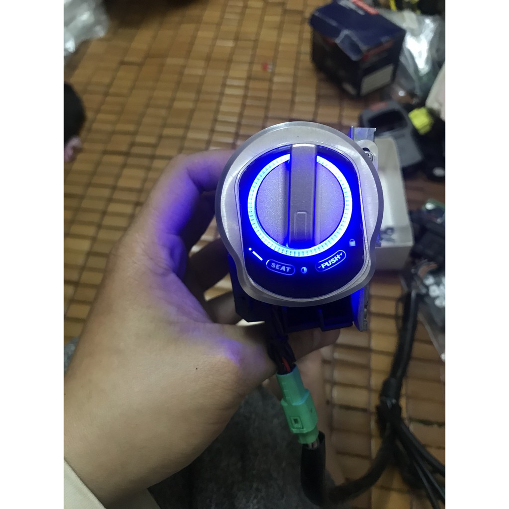 Khóa smartkey dành cho xe Winner, Wave, Future núm CNC