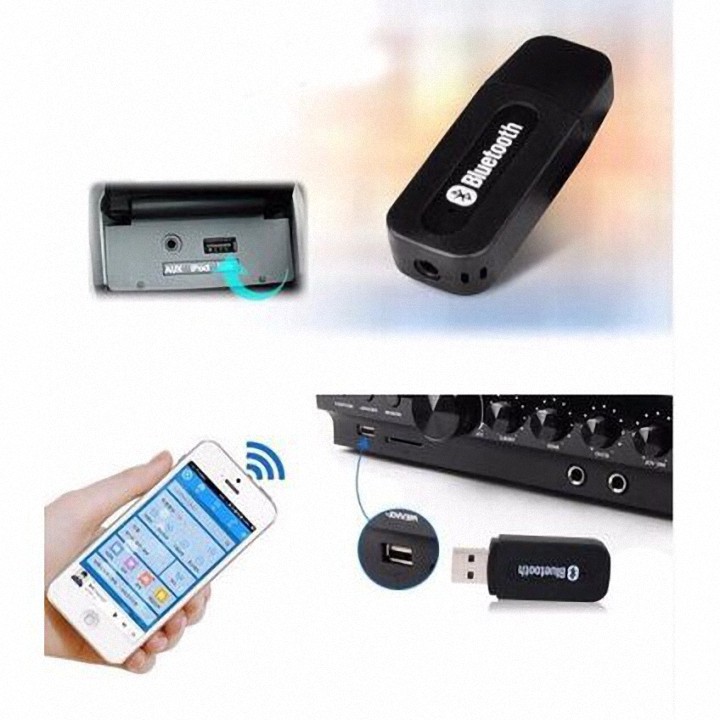 USB Bluetooth Chuyển Đổi Loa Thường Thành Loa Bluetooth Thế Giới Mới