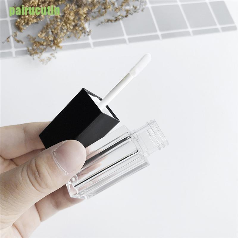 (hàng Mới Về) Ống Rỗng Đựng Son Dưỡng Môi Có Nắp Trong Suốt Tiện Dụng Diy | BigBuy360 - bigbuy360.vn