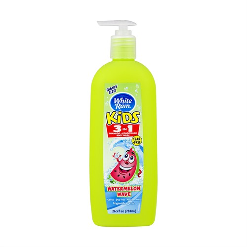 Sữa Tắm, gội, xã cho bé White Rain Kids 3 in 1. Dung tích 783ml - 26.5 floz  - 50P300021