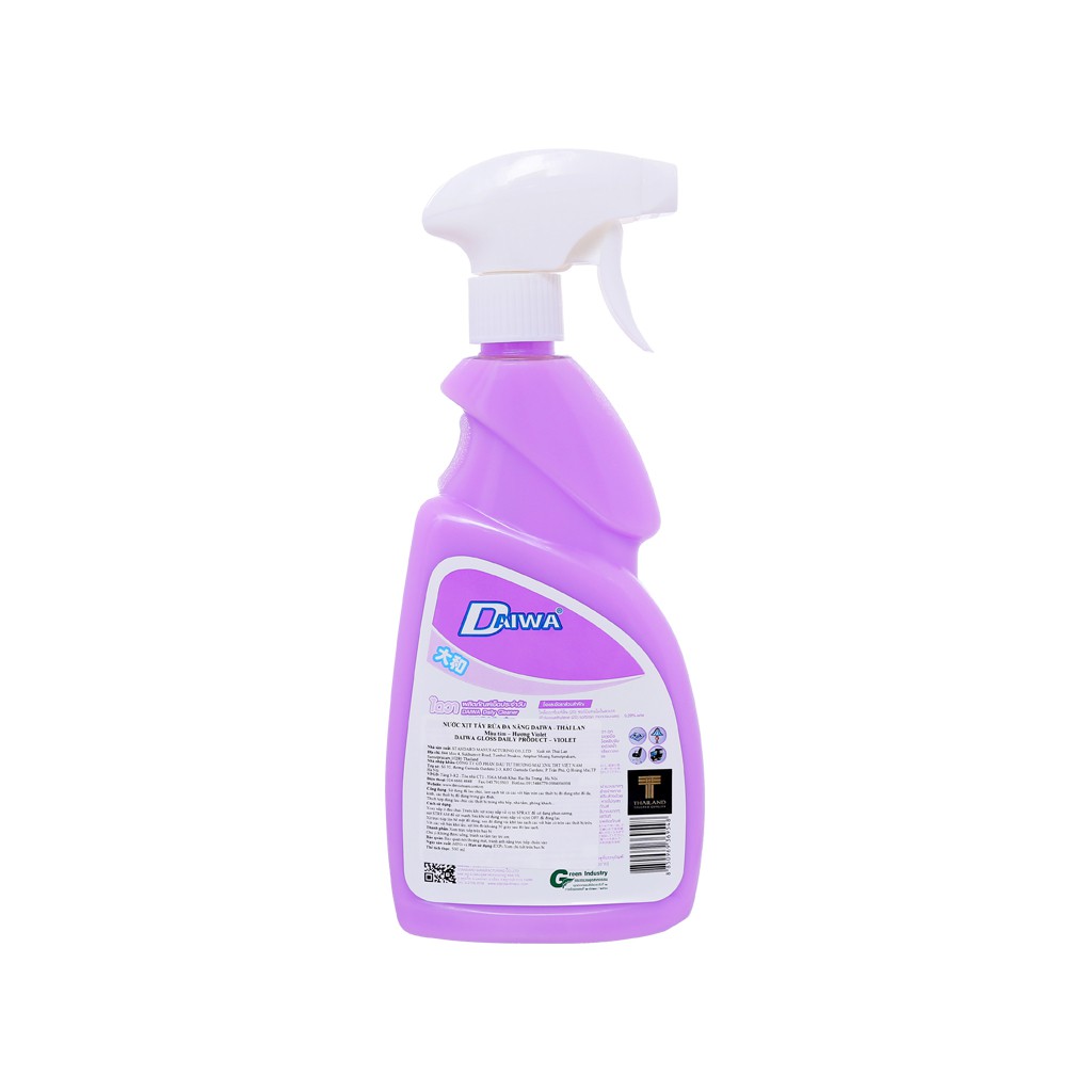Nước tẩy đa năng Daiwa hương violet chai 500ml