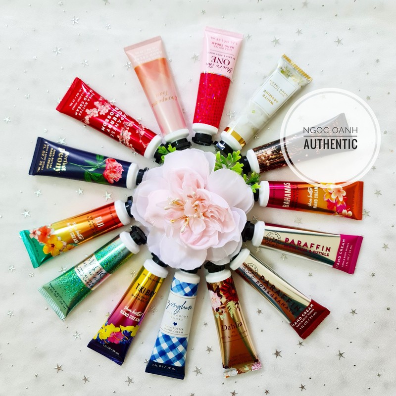 [Đủ mùi] Kem dưỡng da tay Bath &amp; Body Works (Auth)