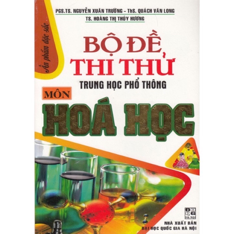 Sách - Bộ Đề Thi Thử Trung Học Phổ Thông Môn Hóa Học