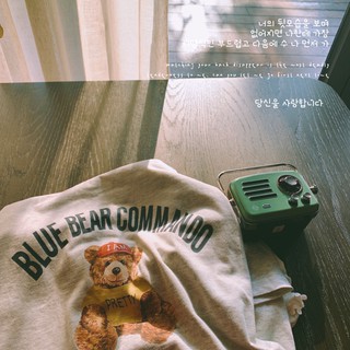 𝗺𝗶𝗲 𝘀𝘁𝘂𝗱𝗶𝗼 - Áo thun Blue Bear Teddy