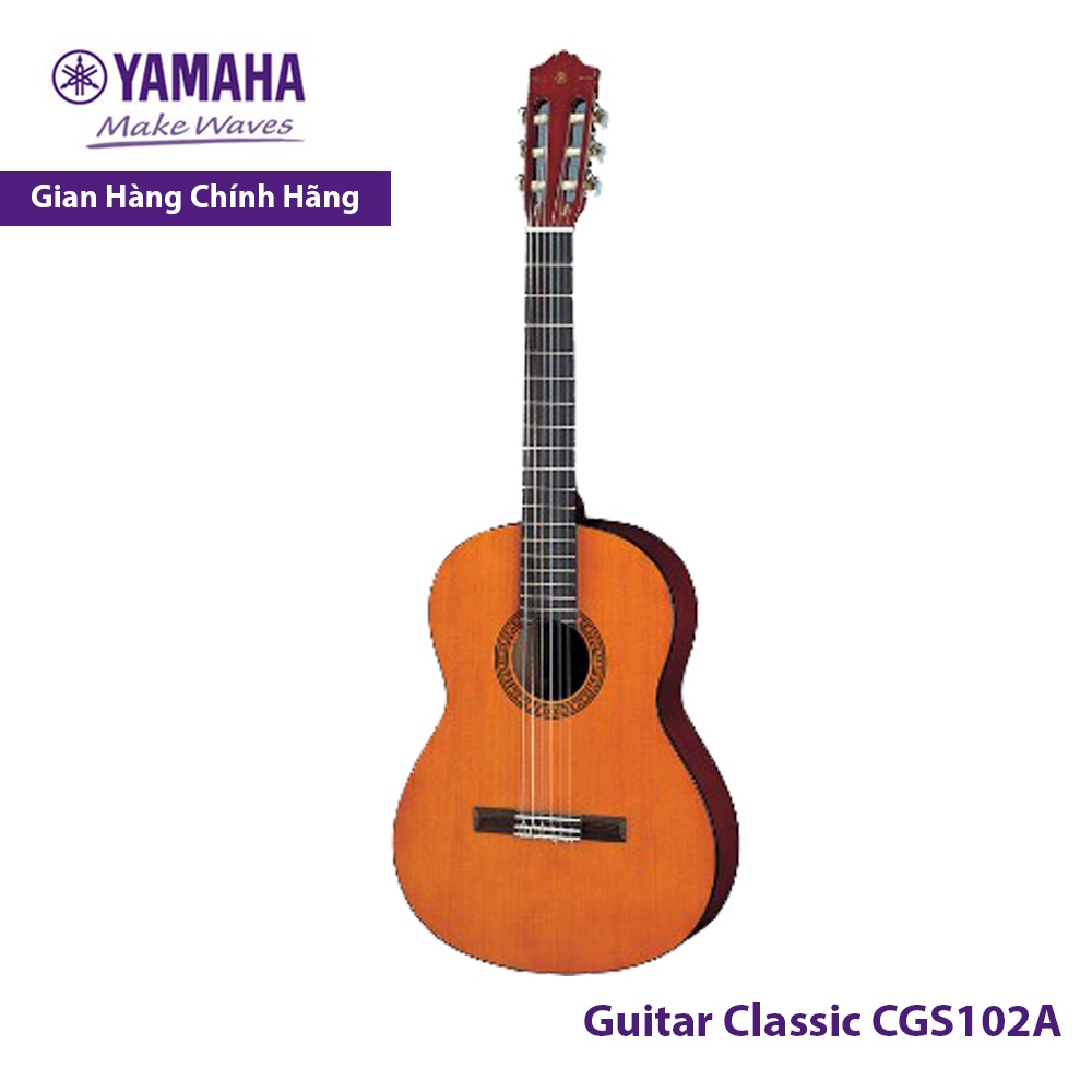 Đàn Guitar Classic Yamaha CGS102A - size 1/2, Top Spruce, Lưng và hông làm bằng gỗ Tonewood