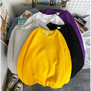 Áo Nỉ Dài Tay Nam Nữ Unisex Nhiều Màu