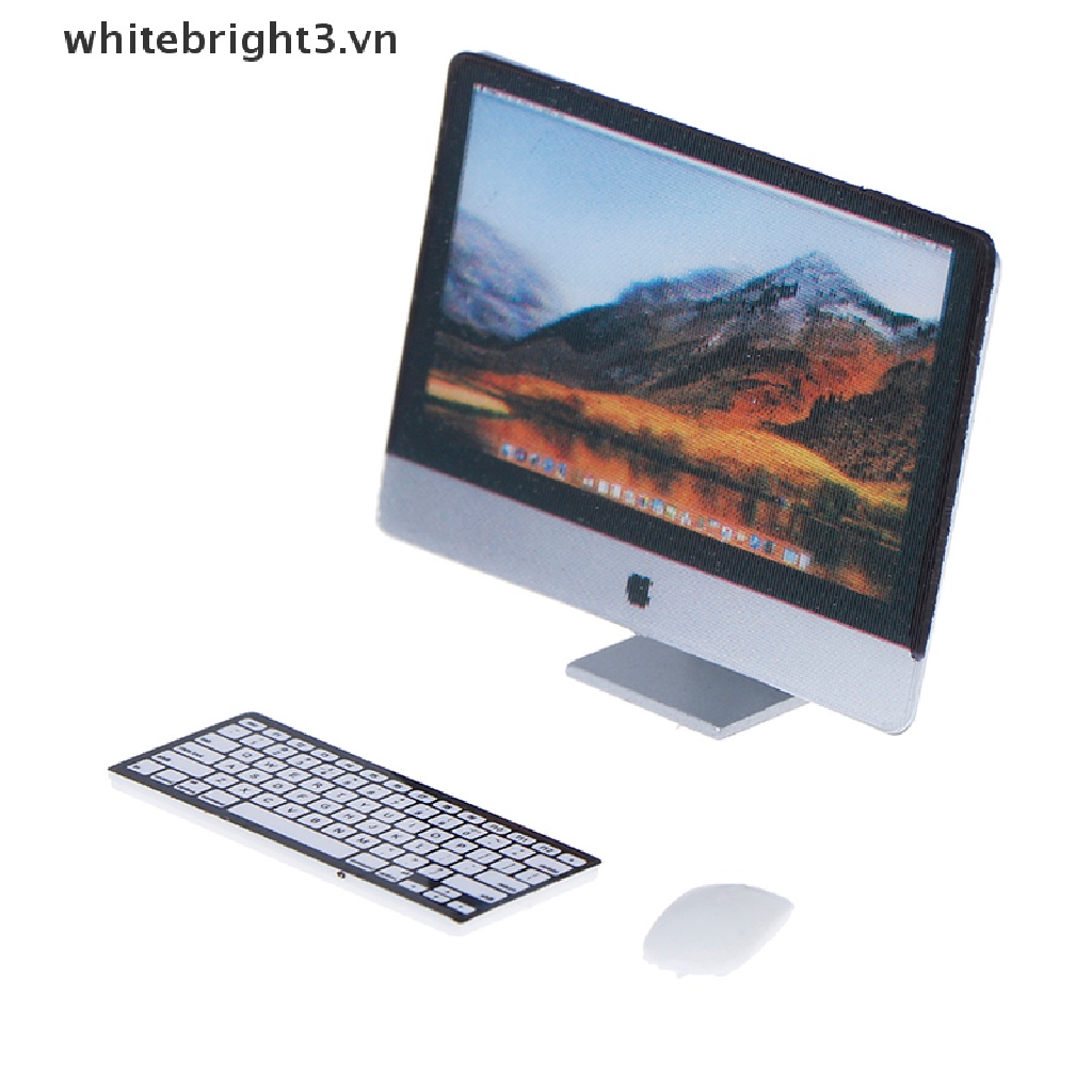 Máy Tính Mini 11 Ob 11% bady &amp; Toys% Tỉ Lệ 1 / 12 Cho Bé Chơi Đồ Hàng