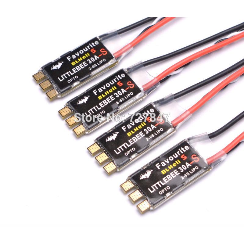 Mạch điều khiển tốc độ BLHeli_S 30A ESC BLS DSHOT cho máy bay điều khiển QAV-X Loki FPV