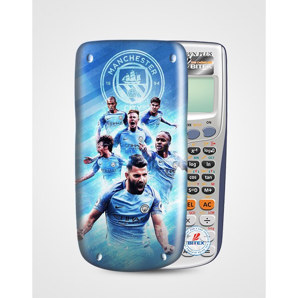 Nắp/ Ốp máy tính Casio/Vinacal Fan Manchester City 001