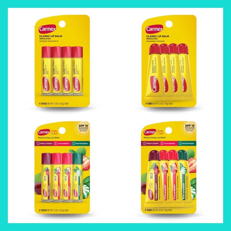 🔥New[DATE 04/2022] SON DƯỠNG CARMEX - CLASSIC LIP BALM MEDICATED | BigBuy360 - bigbuy360.vn