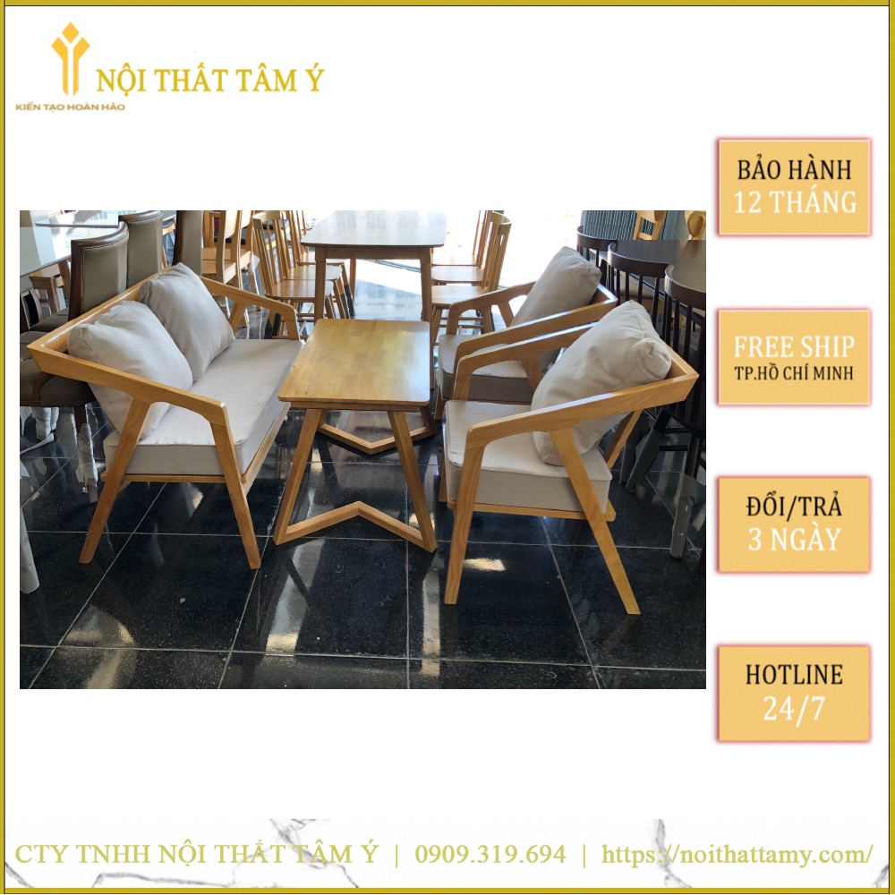 Ghế Sofa Katana đôi✌FREE SHIP HCM✌ Ghế sofa Cao cấp Thương hiệu Nội Thất Tâm Ý