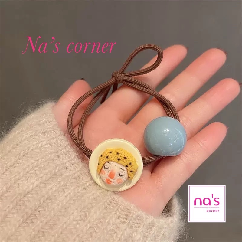 Cột tóc hoạt hình ngộ nghĩnh phong cách Hàn quốc