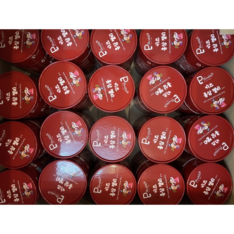 Thạch hồng sâm Baby hương dâu tây Kid’s Korean Red Ginseng Jelly cao cấp chuẩn nội địa Hàn Quốc