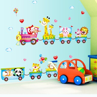Decal dán tường - Đoàn tàu Thomas -MJ7001