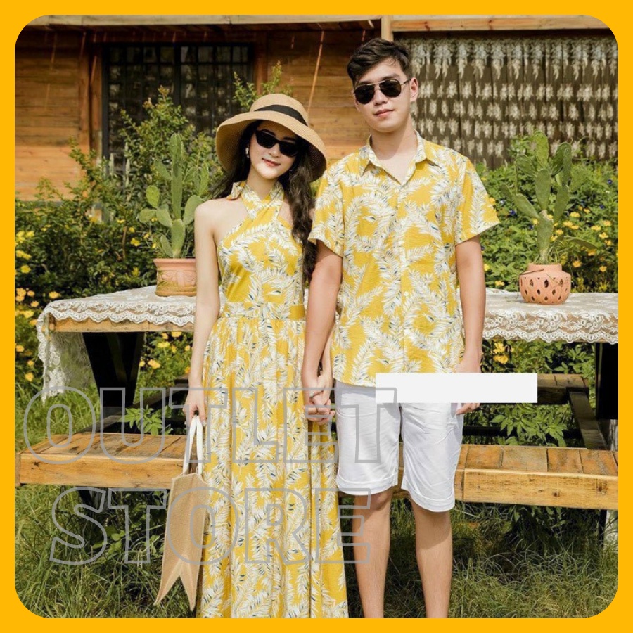 Đồ đôi đi biển, đồ đôi nam nữ đẹp chụp hình cưới: bao gồm đồ cặp nam nữ váy áo đôi phong cách Hàn Quốc couple store