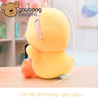 Thú Bông Vịt Makeup Cao Cấp Gấu Bông Béo Phì
