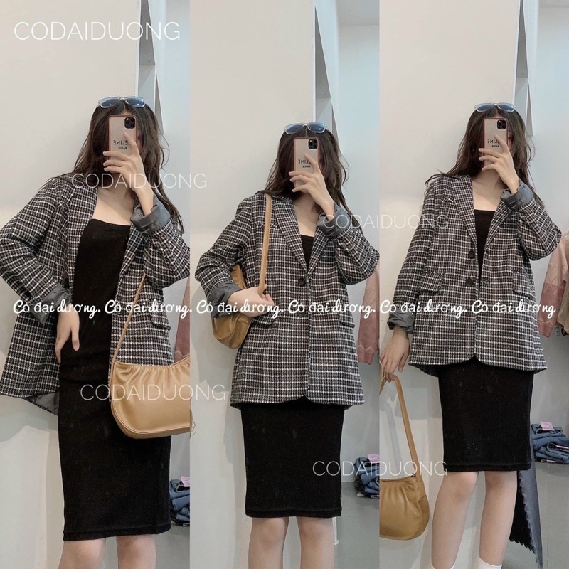 Áo dạ 2 lớp hàng QC size S M