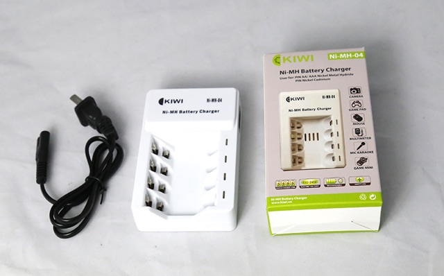 Bộ sạc pin AA Kiwi Ni-MH-04