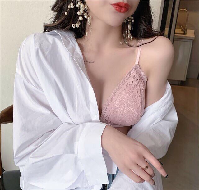 Bra ren cài sau có đệm nâng ngực 7338