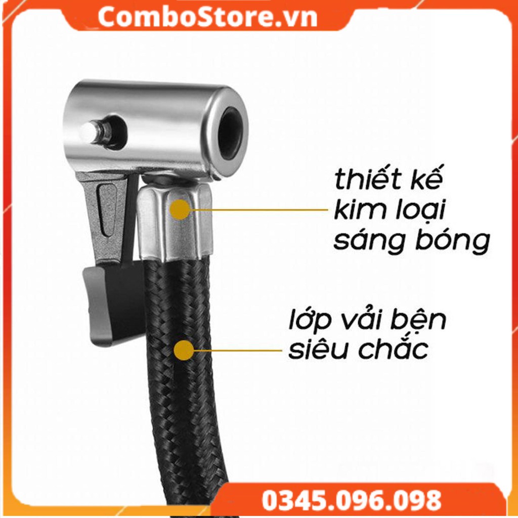 Bơm lốp xe ô tô xe hơi điện tử công suất mạnh ATJ-1166