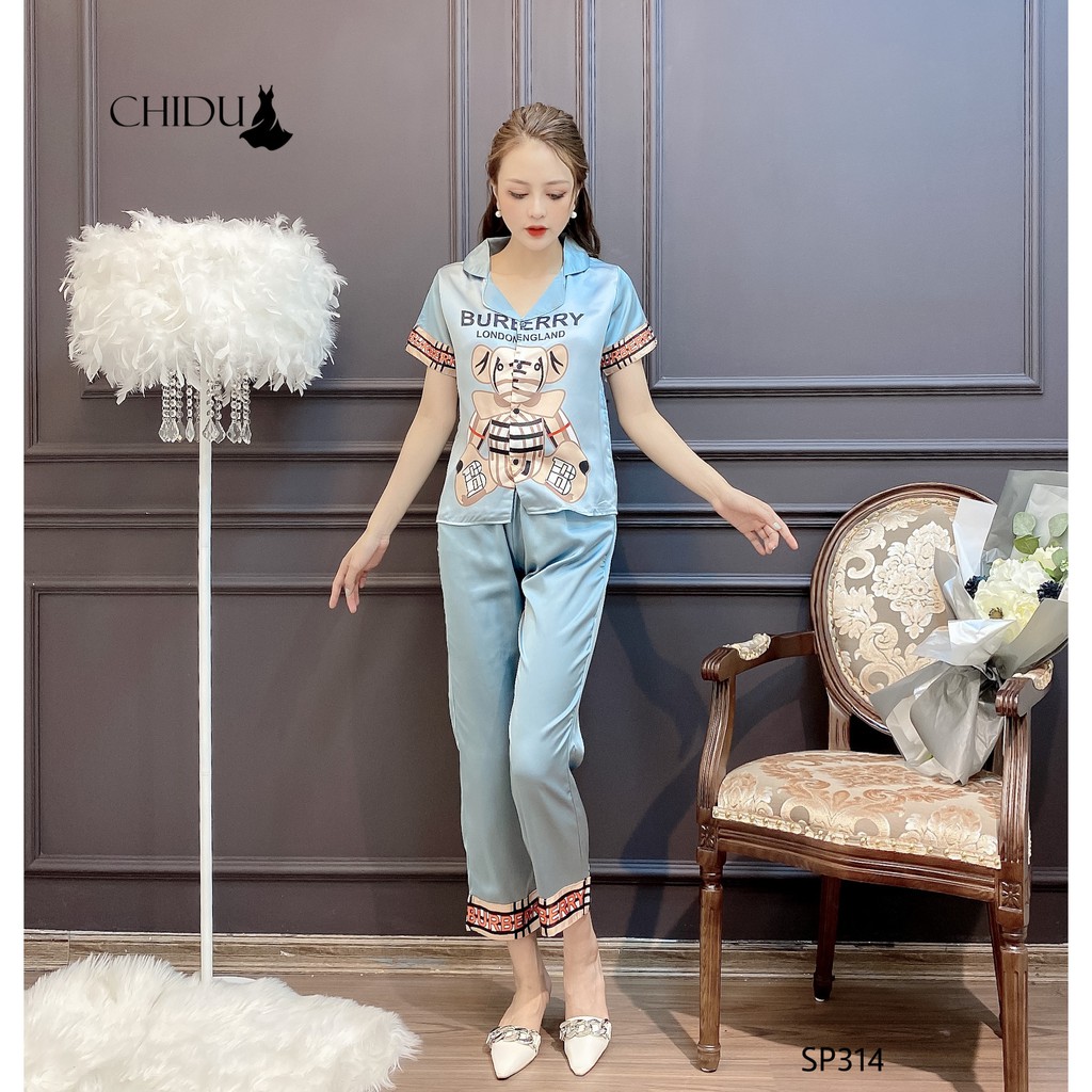 CHIDU Set bộ pijama hoạ tiết dễ thương, set đồ ngủ hoạ tiết nhiều màu SP314 | BigBuy360 - bigbuy360.vn